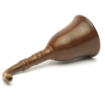 three quarter view of ear trumpet