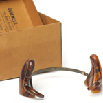 detail view of ear trumpet