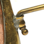 marks view of ear trumpet