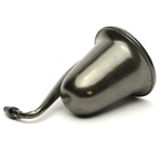 three quarter view of ear trumpet