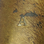 marks view of ear trumpet