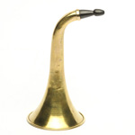 detail view of ear trumpet