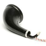 detail view of ear trumpet