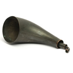 detail view of ear trumpet