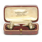 detail view of ear trumpet