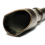 horn view of ear trumpet