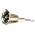 detail view of ear trumpet