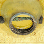 detail view of ear trumpet
