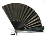 three quarter view of ear trumpet