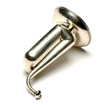 three quarter view of ear trumpet