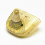 three quarter view of ear trumpet