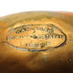 marks view of ear trumpet