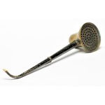 three quarter view of ear trumpet