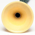horn view of ear trumpet