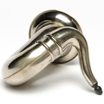 detail view of ear trumpet