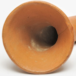 horn view of ear trumpet