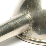 detail view of ear trumpet