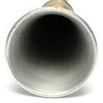 horn view of ear trumpet