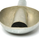 detail view of ear trumpet