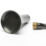 marks view of ear trumpet