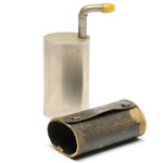 marks view of ear trumpet