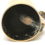 horn view of ear trumpet
