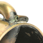 detail view of ear trumpet