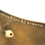 marks view of ear trumpet