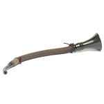 three quarter view of ear trumpet