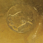 marks view of ear trumpet