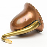three quarter view of ear trumpet