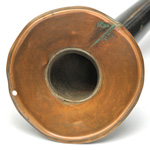 horn view of ear trumpet