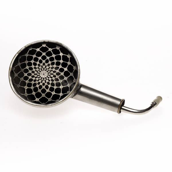 picture shows large dome ear trumpet @ EarTrumpets.com