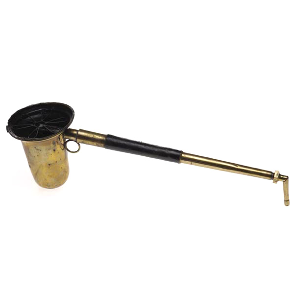 picture shows large dome ear trumpet @ EarTrumpets.com