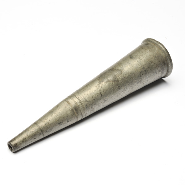 picture shows one piece ear trumpet @ EarTrumpets.com