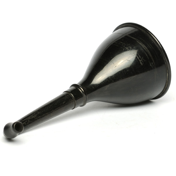 picture shows telescopic 2 pc ear trumpet @ EarTrumpets.com