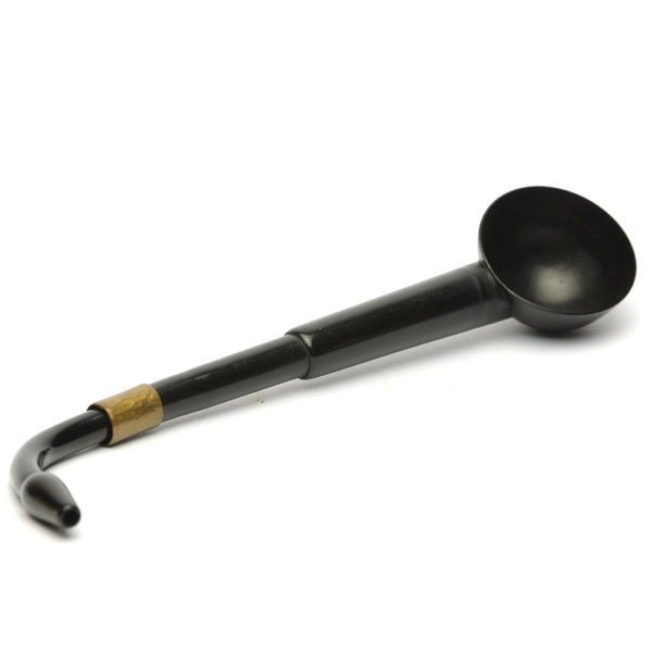 picture shows banjo ear trumpet @ EarTrumpets.com