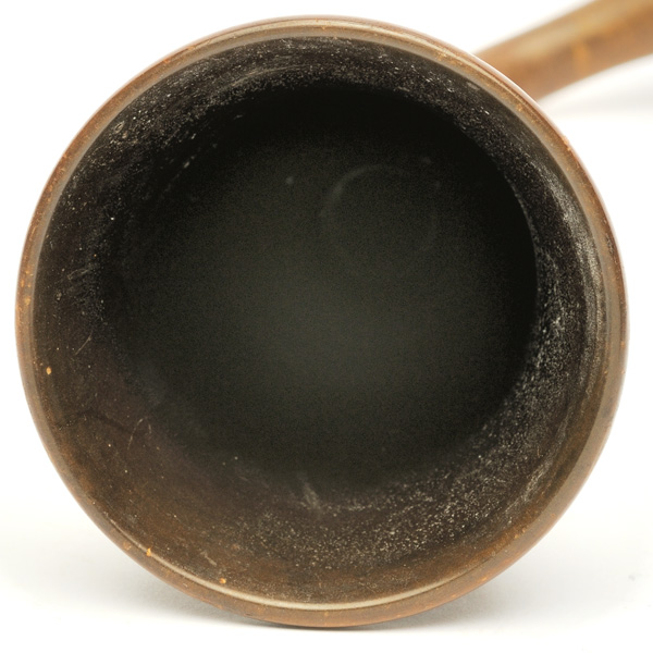 picture shows one piece ear trumpet @ EarTrumpets.com