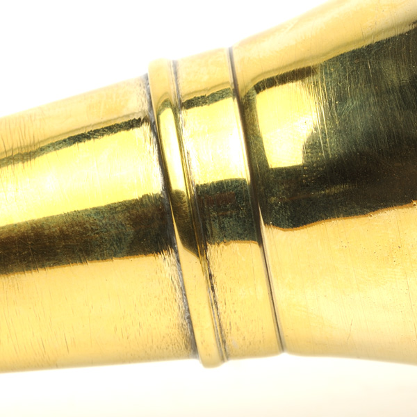 picture shows one piece ear trumpet @ EarTrumpets.com