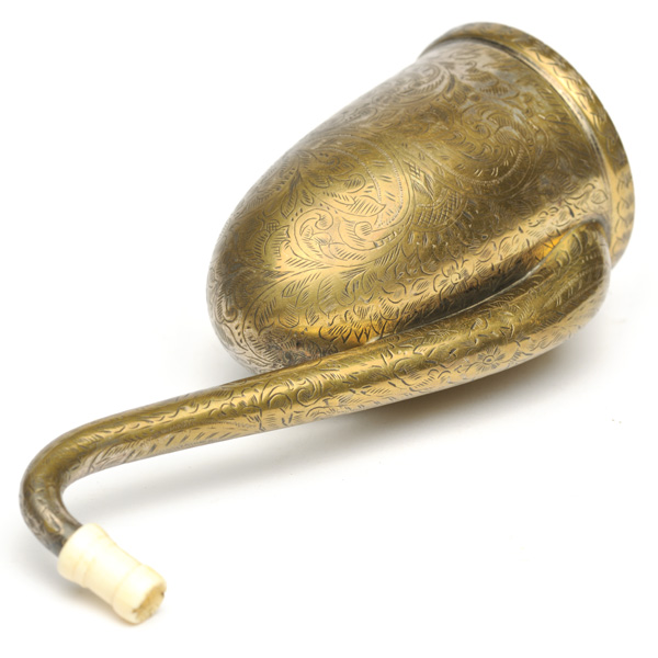 picture shows london dome ear trumpet @ EarTrumpets.com