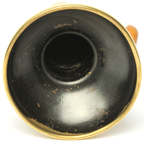 picture shows folded ear trumpet @ EarTrumpets.com