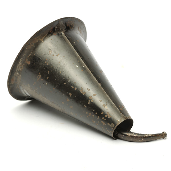 picture shows telescopic 2 pc ear trumpet @ EarTrumpets.com