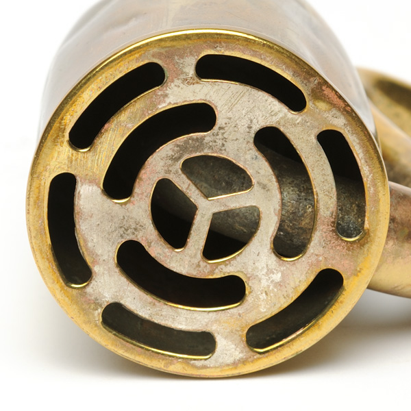 picture shows london dome ear trumpet @ EarTrumpets.com