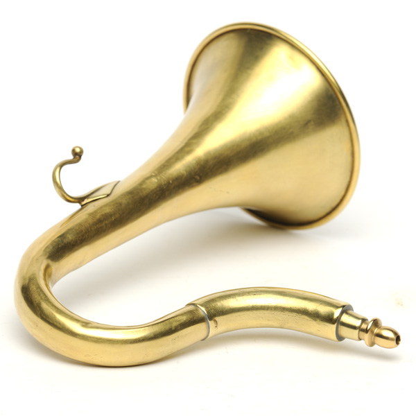picture shows one piece ear trumpet @ EarTrumpets.com
