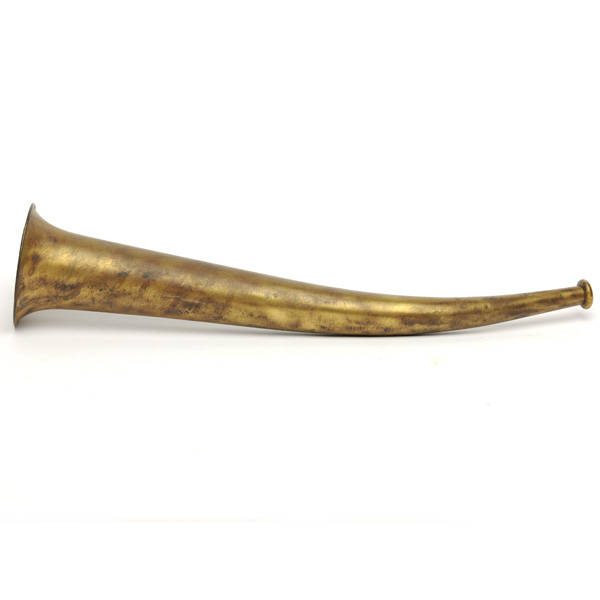 picture shows one piece ear trumpet @ EarTrumpets.com