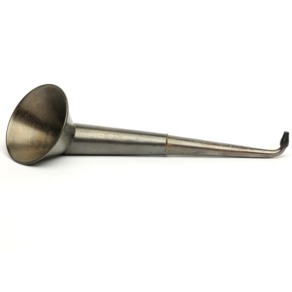 picture shows telescopic 2 pc ear trumpet @ EarTrumpets.com