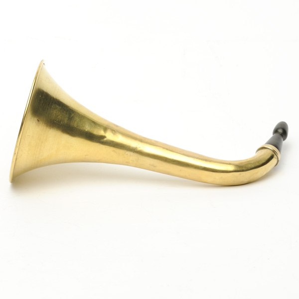 picture shows one piece ear trumpet @ EarTrumpets.com