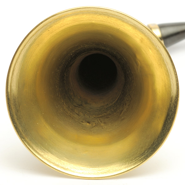 picture shows one piece ear trumpet @ EarTrumpets.com