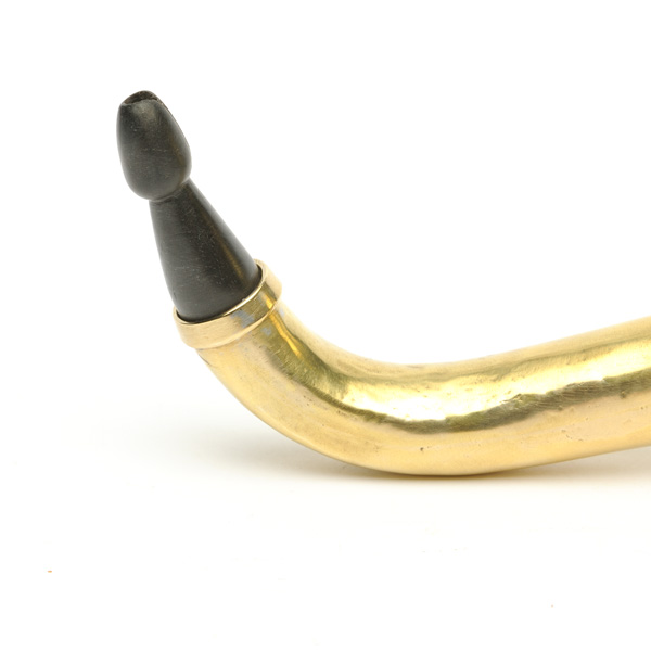 picture shows one piece ear trumpet @ EarTrumpets.com