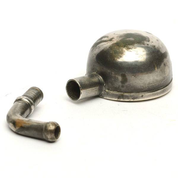 picture shows one piece ear trumpet @ EarTrumpets.com